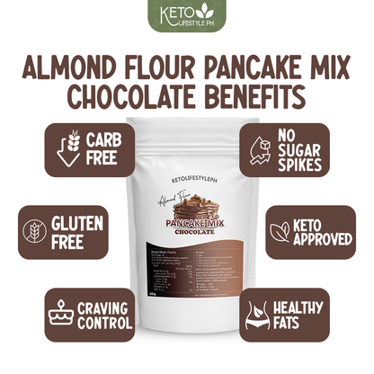 Keto Pancake Mix (Lowcarb/Gluten-Free/Sugar-Free)