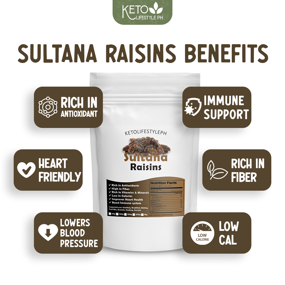 Sultana Raisins (Seedless)