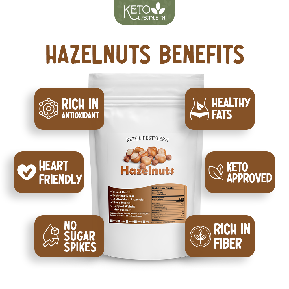 Hazelnuts Raw (Ready to Eat)