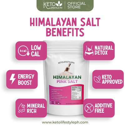 Pink Himalayan Salt 1kg/250g/100g (Authentic from Pakistan/Keto/Low-carb)