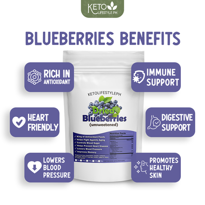 Dried Blueberries (Unsweetened)