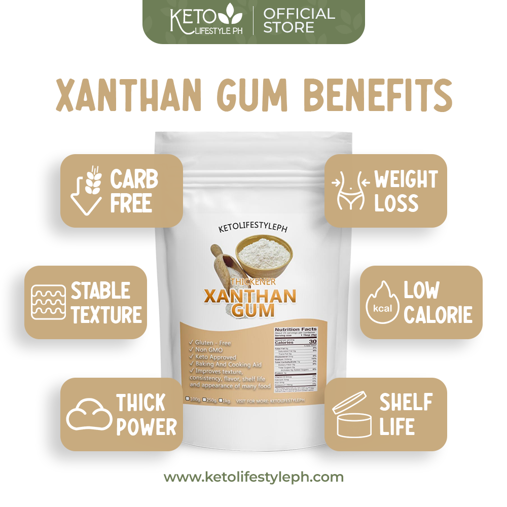 Xanthan Gum (THICKENING/FOOD GRADE QUALITY/KETO-APPROVED)