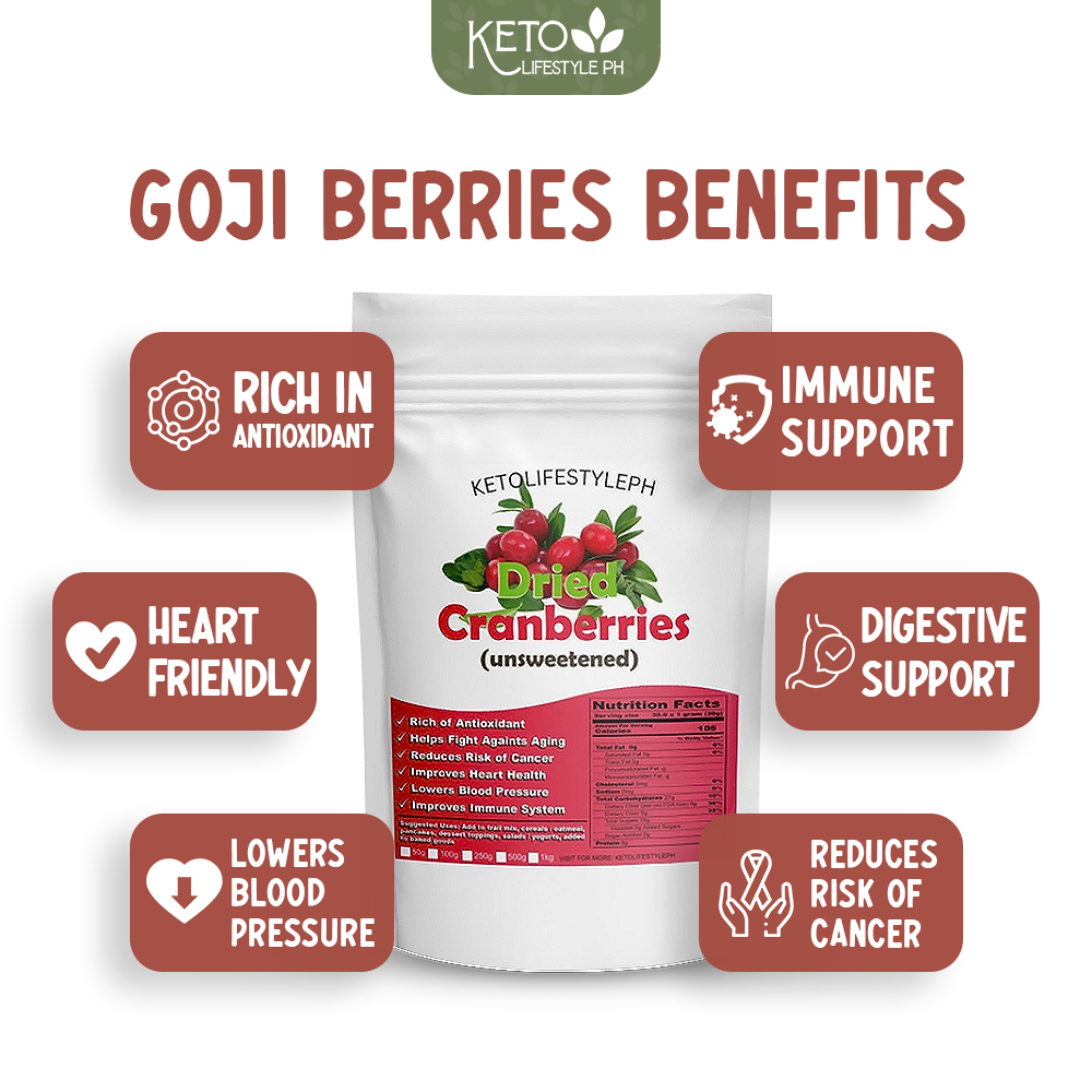 Dried Goji Berries (Unsweetened)