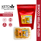 KETO Butter Cookies 1g NET CARB ONLY!!! (SUGAR-FREE/GUILT-FREE/LOW-CALORIES)