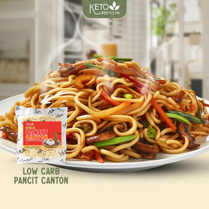 Low Carb Pancit Canton Chilimansi / Calamansi Flavor – Keto Friendly, Sugar-Free, High Fiber Instant