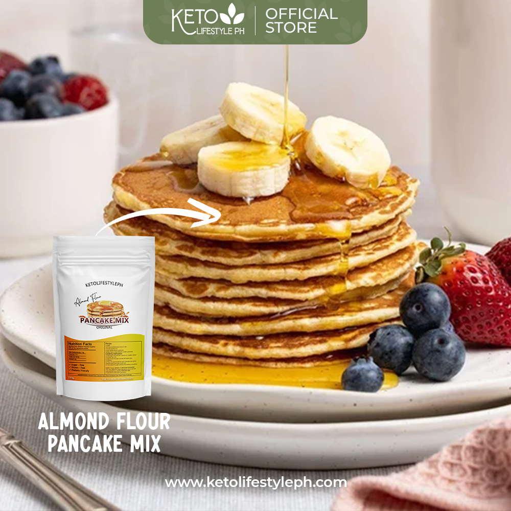 Keto Pancake Mix (Lowcarb/Gluten-Free/Sugar-Free)
