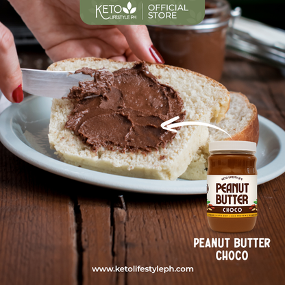 CHOCO Peanut Butter 260g/600g (SUGAR FREE/KETO APPROVED/DIABETIC FRIENDLY)