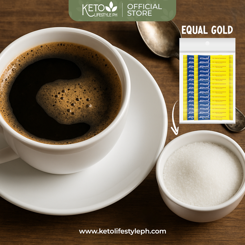 Equal Gold 100pcs/50pcs Keto Approved Sweetener