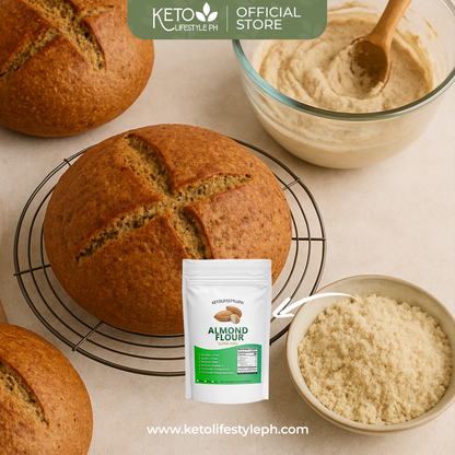 Organic Almond Flour EXTRA FINE 250grams (KETO APPROVED, GLUTEN-FREE)