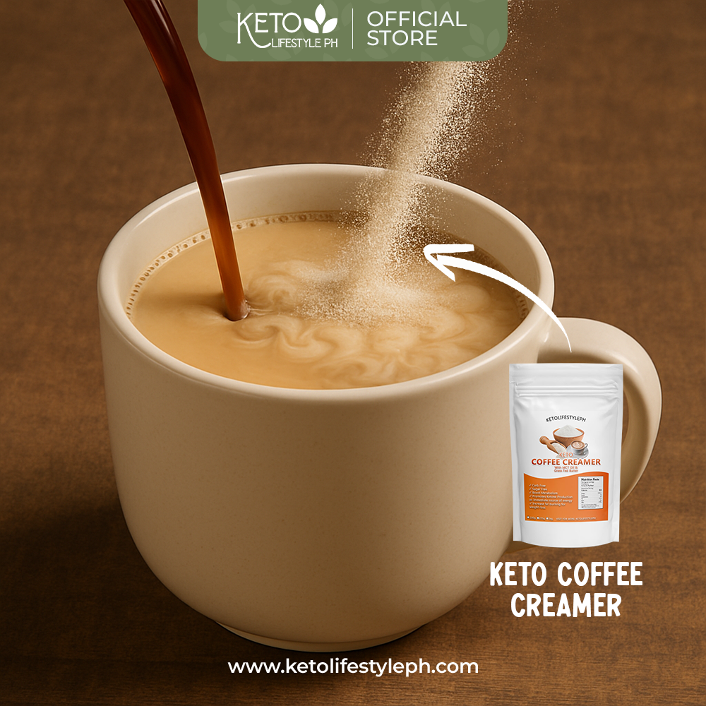 KETO Coffee Creamer with MCT OIL (CARB FREE/SUGAR FREE)