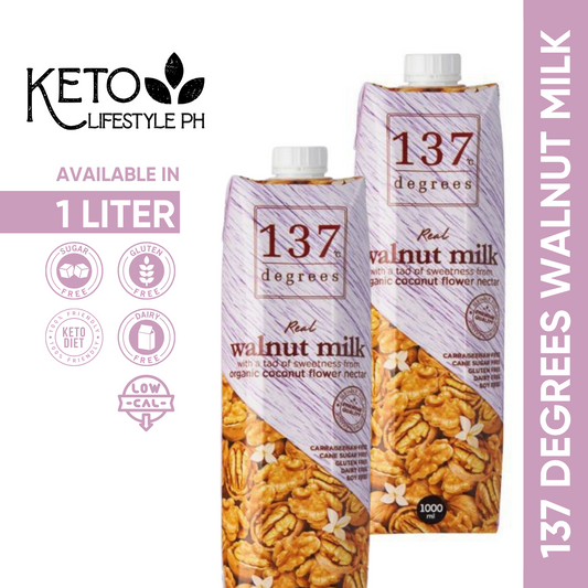 137 degrees Unsweetened 1LITER (Keto approved/Gluten-Free/Dairy-Free)