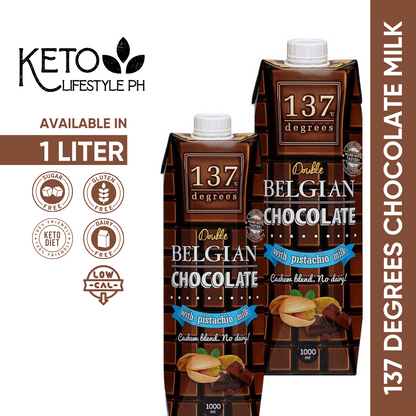 137 degrees Unsweetened 1LITER (Keto approved/Gluten-Free/Dairy-Free)