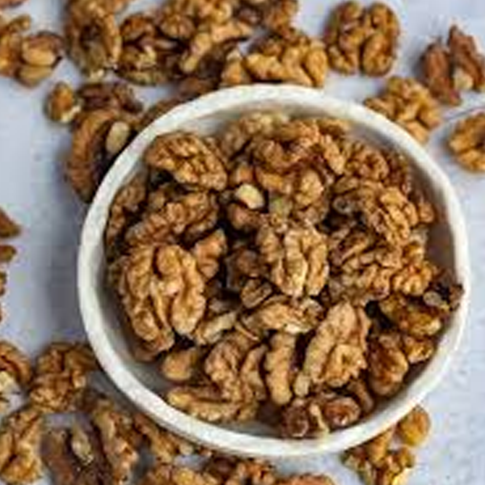 Roasted Walnuts (Vacuum Sealed, Unsalted, Ready to Eat)