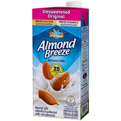 Almond Milk Unsweetened Vanilla 1 Liter (keto Approved/Low Calories)