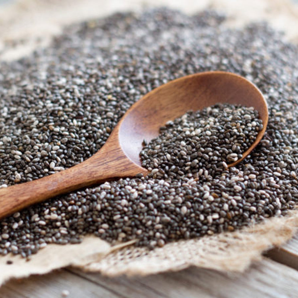 Organic Black CHIA Seeds 100g-250g (Keto/Low-carb/Superfood)