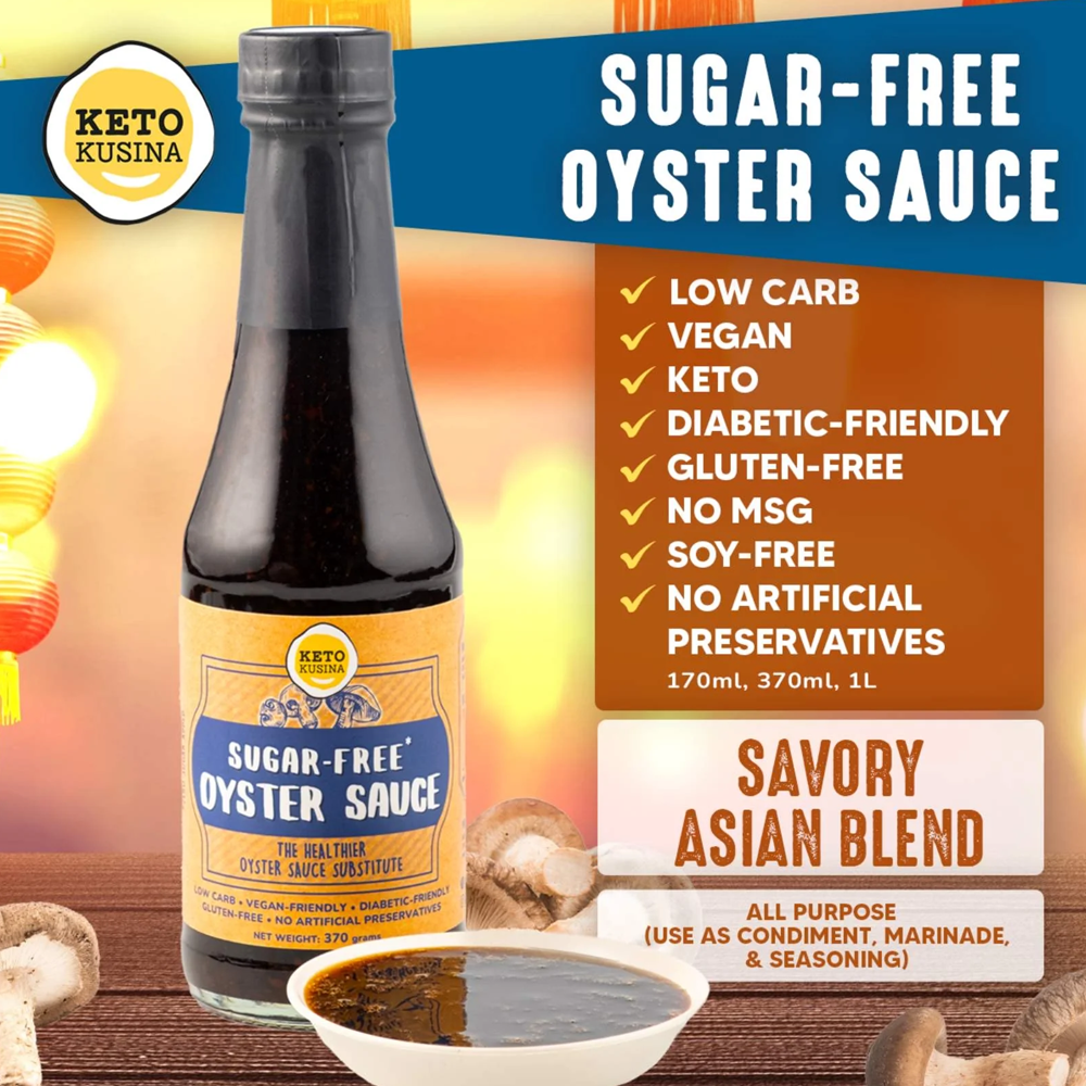 Keto Kusina Oyster Sauce (Sugar Free | Low Carb | Diabetic Friendly)