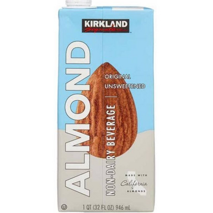 Kirkland Almond Milk Unsweetened Original & Vanilla (Keto Approved)