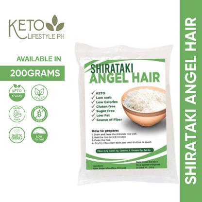 KETO Shirataki Angel Hair 200grams