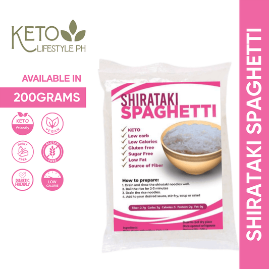 Shirataki Spaghetti 200grams ( Zero Carb/Zero Calories/ Weight & Fat Loss)