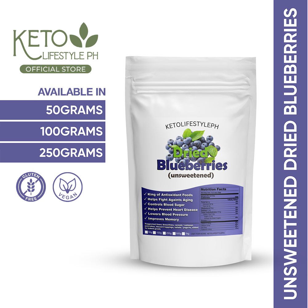 Dried Blueberries (Unsweetened)
