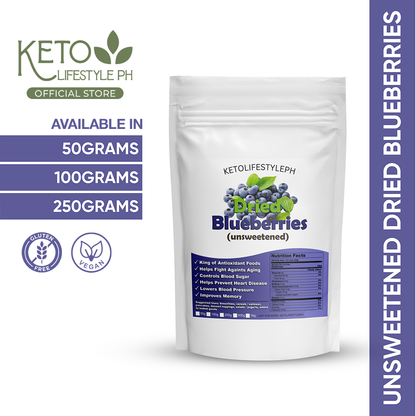 Dried Blueberries (Unsweetened)