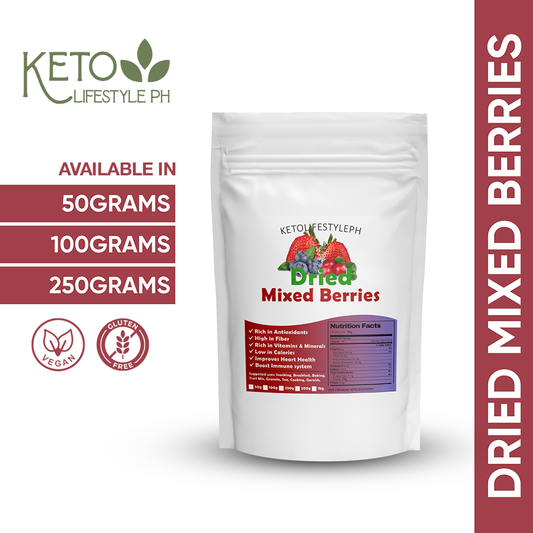 Dried Mixed Berries (Strawberries/Blueberries/Cranberries)