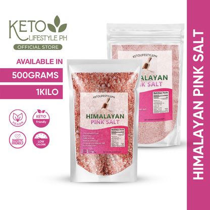 Pink Himalayan Salt 1kg/250g/100g (Authentic from Pakistan/Keto/Low-carb)
