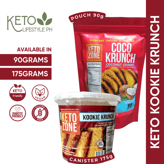KETO Kookie Krunch 2.5g NET CARBS ONLY!! (SUGAR-FREE/GUILT-FREE)