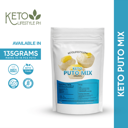 Keto Puto Mix (Sugar-Free/Gluten-Free/Low-carb)