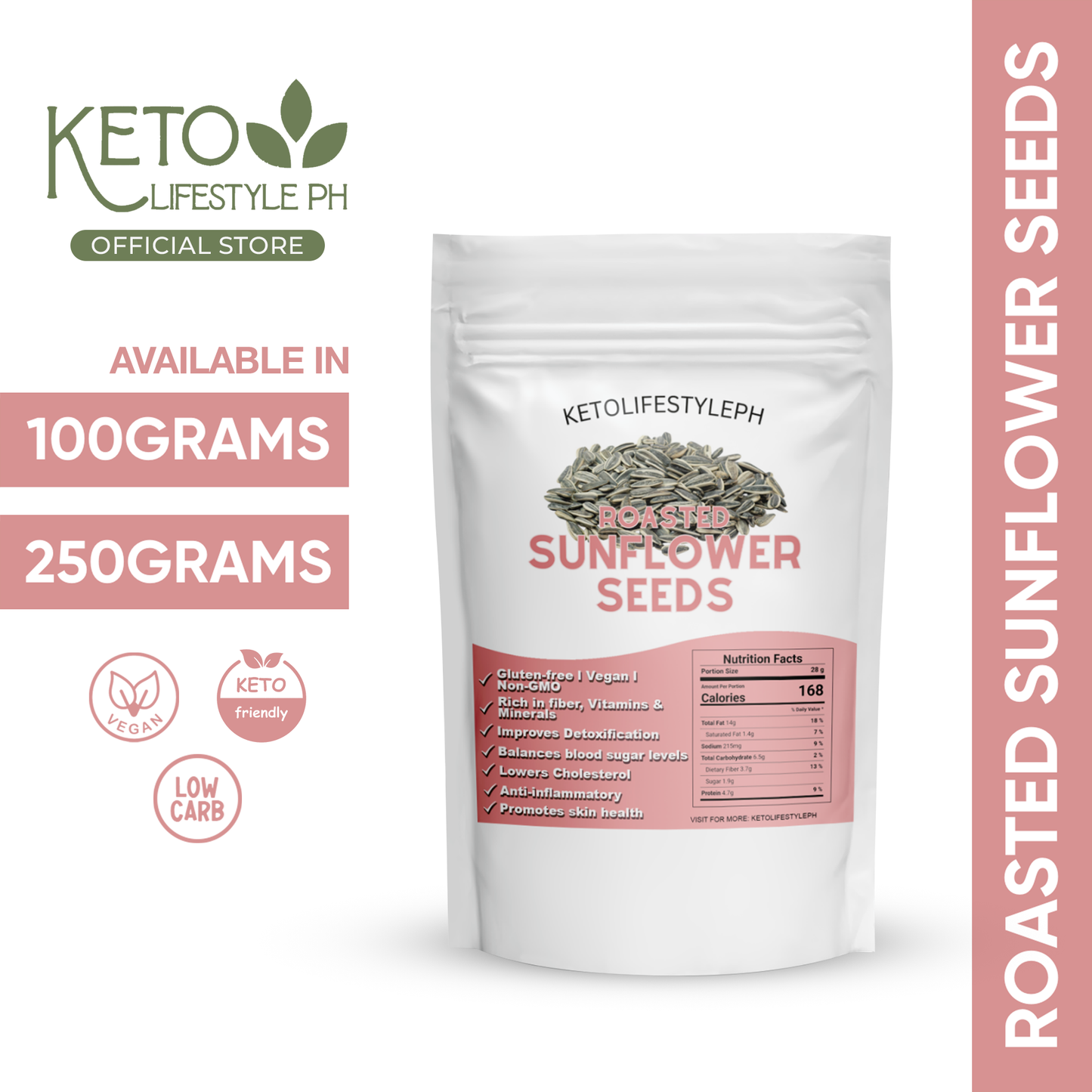 Sunflower Seeds Unsalted Roasted/Raw