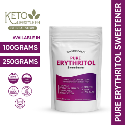 Pure Erythritol Granules (Keto/Diabetic Sweetener/Gluten-Free)