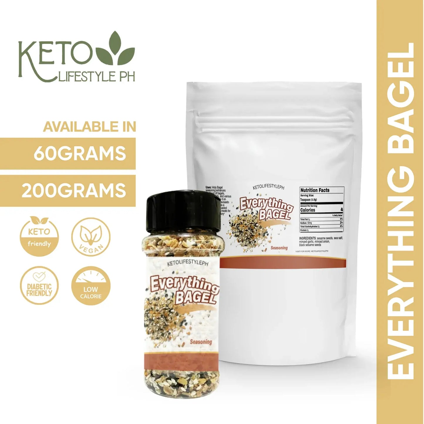 Holy Bagel Seasoning (Keto/Low-carb)