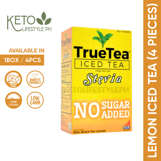 TrueTea LEMON ICED TEA  (SUGAR-FREE/LOW-CALORIE/KETO-FRIENDLY)