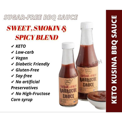 Keto Kusina BBQ Sauce (Sugar-Free/Keto Approved/Gluten-Free)